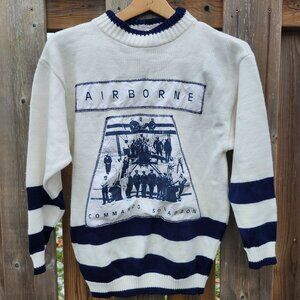 Vintage Airborne Command Squadron Sweater MADE IN CANADA